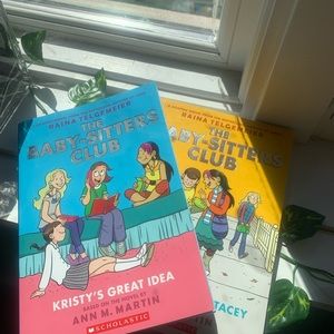 The Baby-Sitters club graphic novel books 1&2